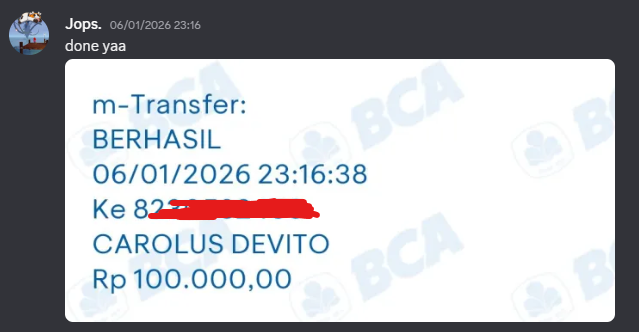 Bukti penyewa 3